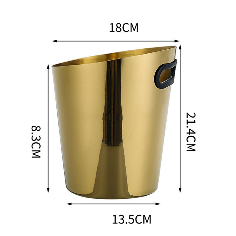Xô đá inox 304 ướp đồ uống có cồn 5L LEBT010