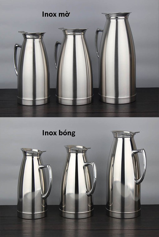 Bình đựng nước 2 lớp cách nhiệt inox 304 OEM ML005