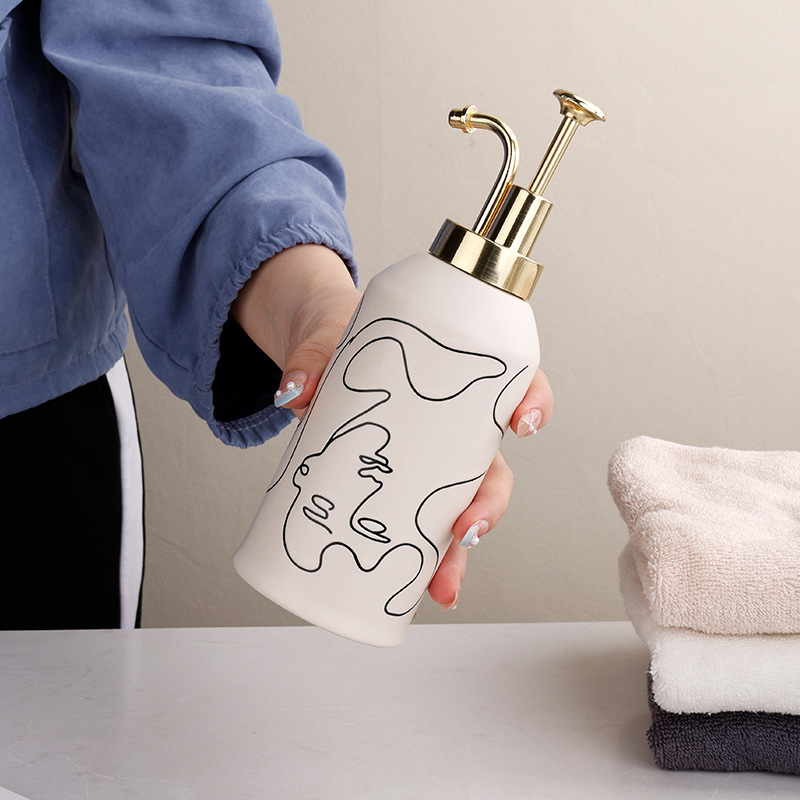 Bộ độ dùng nhà tắm 4 món sứ ceramics BCS0714P4