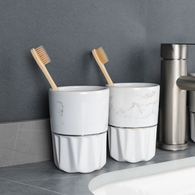 Bộ độ dùng nhà tắm 5 món sứ ceramics BCS0704B5