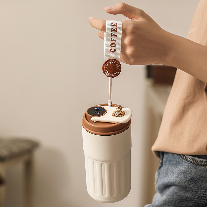 Ly giữ nhiệt inox 316 đựng cafe 450ml an toàn sức khỏe KL6699