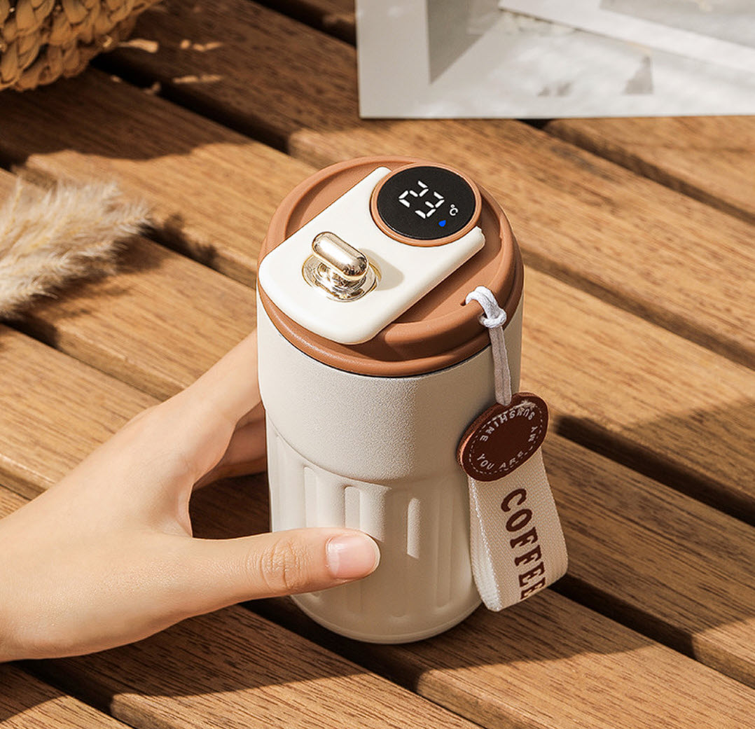 Ly giữ nhiệt inox 316 đựng cafe 450ml an toàn sức khỏe KL6699
