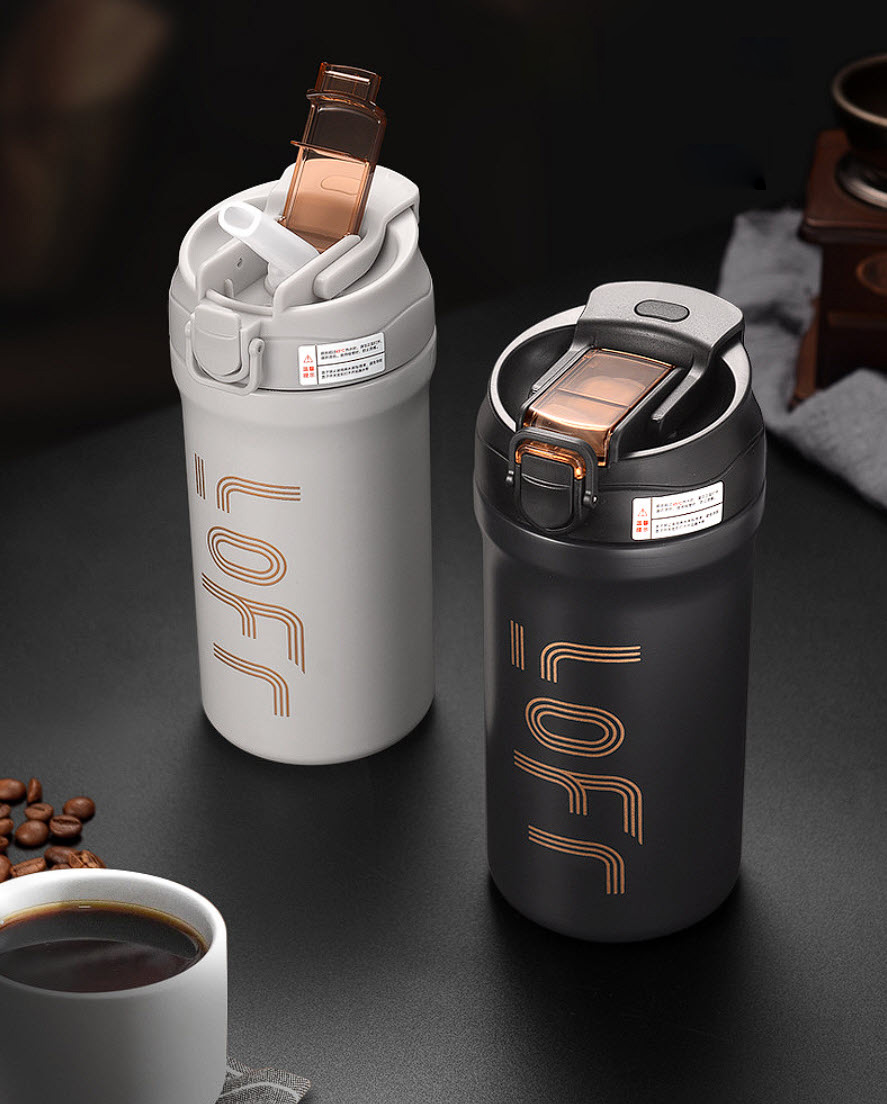 Bình giữ nhiệt đựng cafe 600ml inox 316 an toàn sức khỏe BWB004