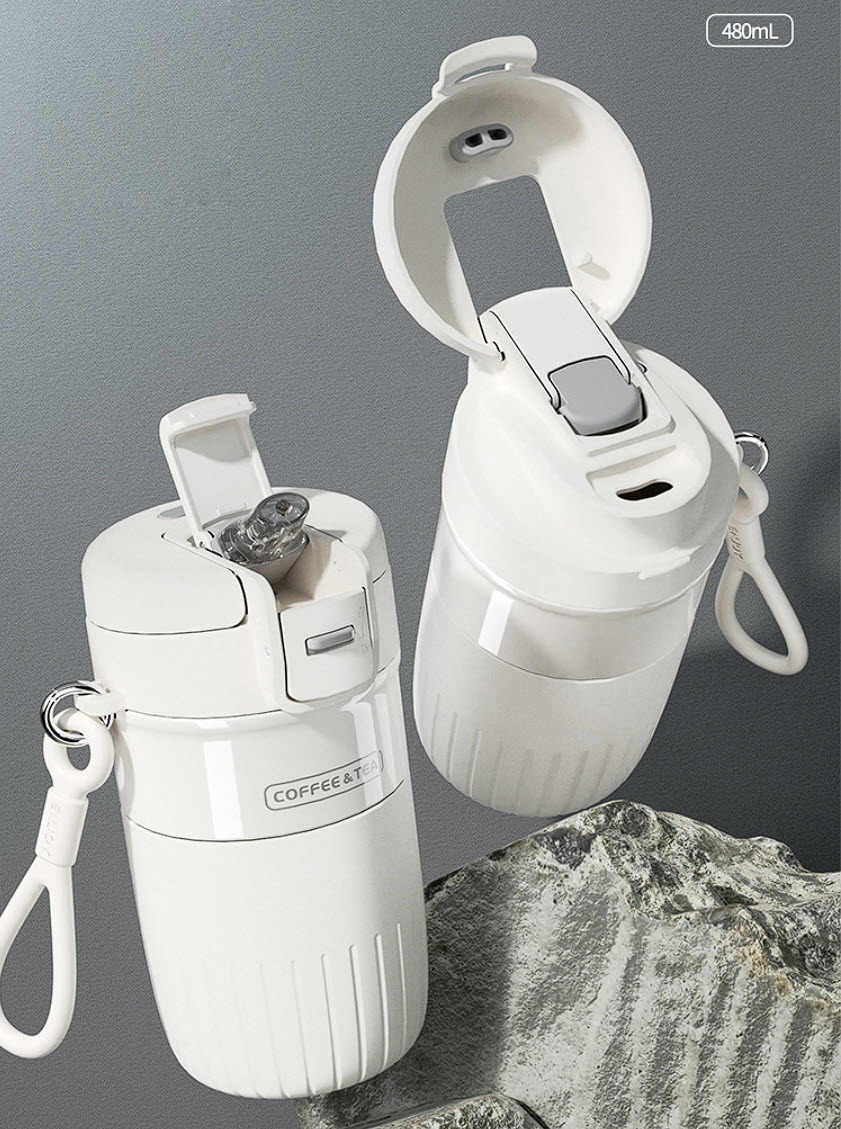 Ly giữ nhiệt đựng cafe 480ml inox 316 cao cấp YS4317