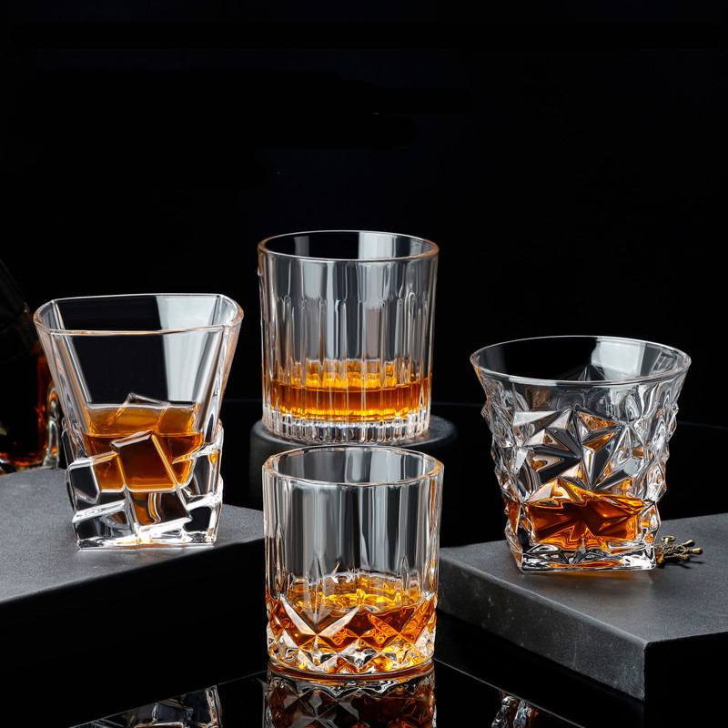Ly Whisky ly uống rượu tây crystal glass 200~250ml BB011