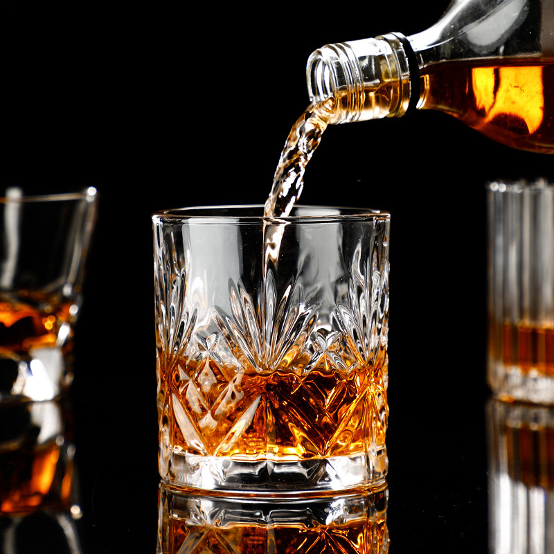 Ly Whisky ly uống rượu tây crystal glass 200~250ml BB012