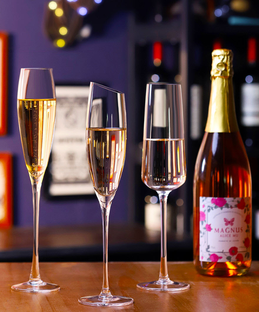 Ly uống champagne pha lê ly uống rượu BB1001