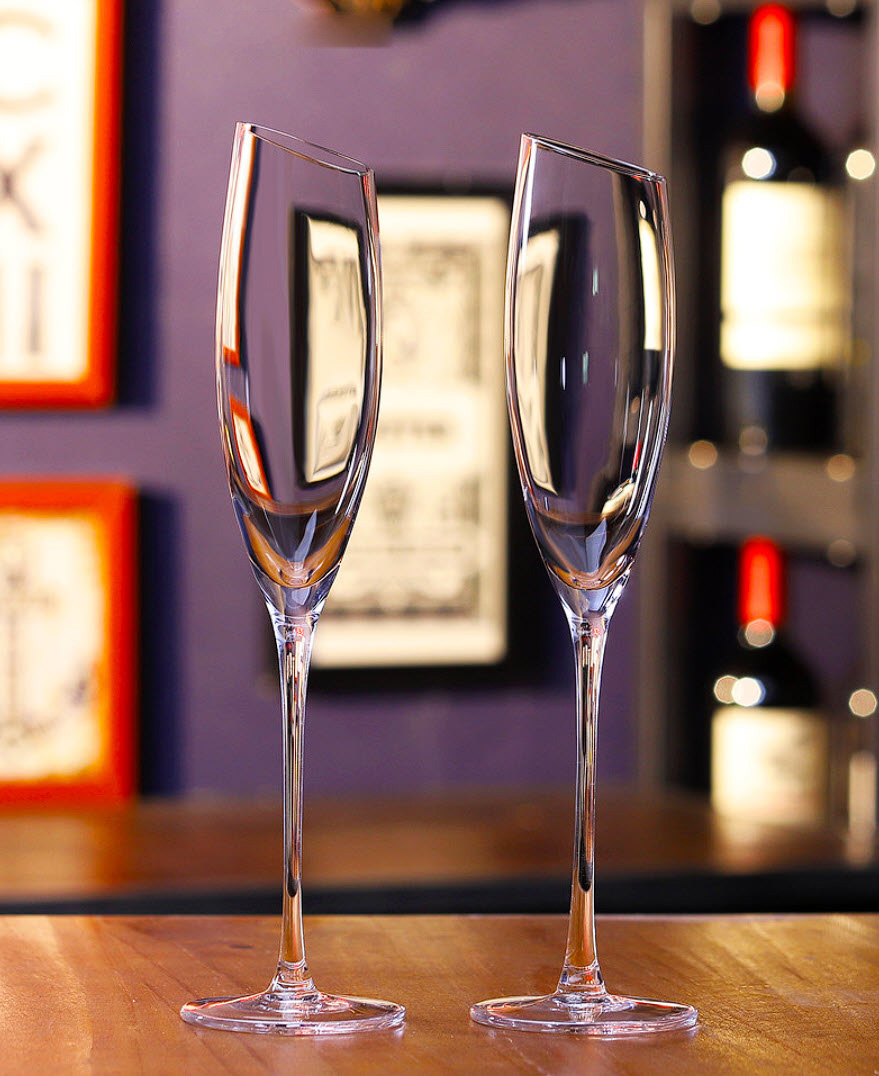 Ly uống champagne pha lê ly uống rượu BB1001
