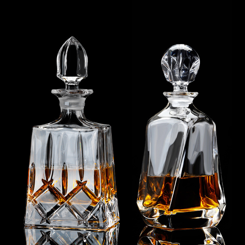 Bình đựng rượu whisky rượu tây pha lê 700-800ml BB879C