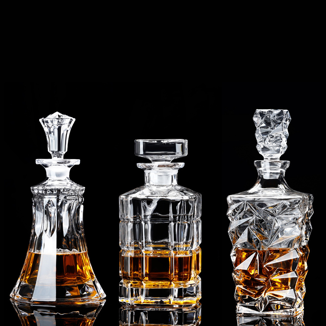 Bình đựng rượu whisky rượu tây pha lê 700-800ml BB879D