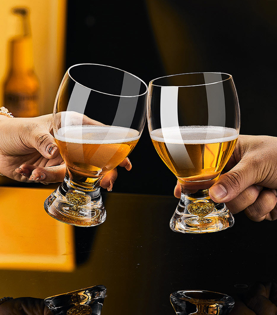 Ly uống beer cốc uống bia pha lê cao cấp 330-370ml SSXZ3