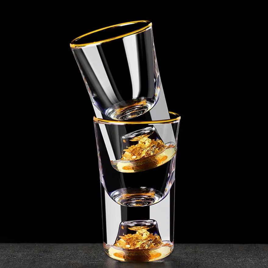 Ly rượu shot ly uống rượu tây rượu mạnh pha lê SND012 