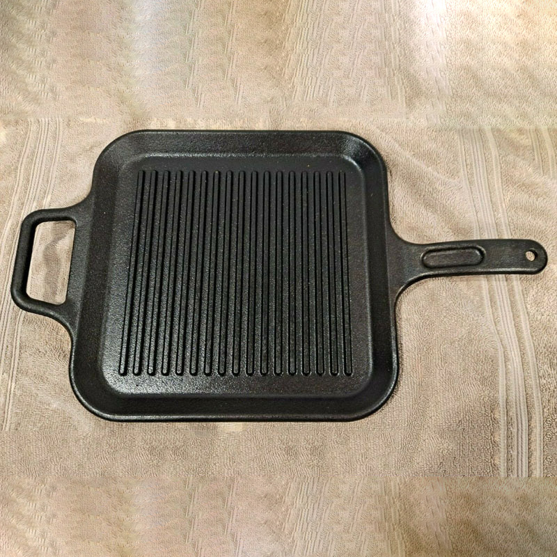 Chảo gang nướng beefsteak nướng hải sản size 26-30cm T052
