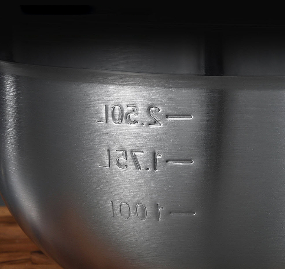 Thố đánh trứng trộn bột thố trộn salad có tay cầm inox 304 F859