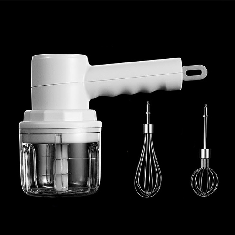 Máy xay tỏi ớt đánh trứng cầm tay mini BOM18