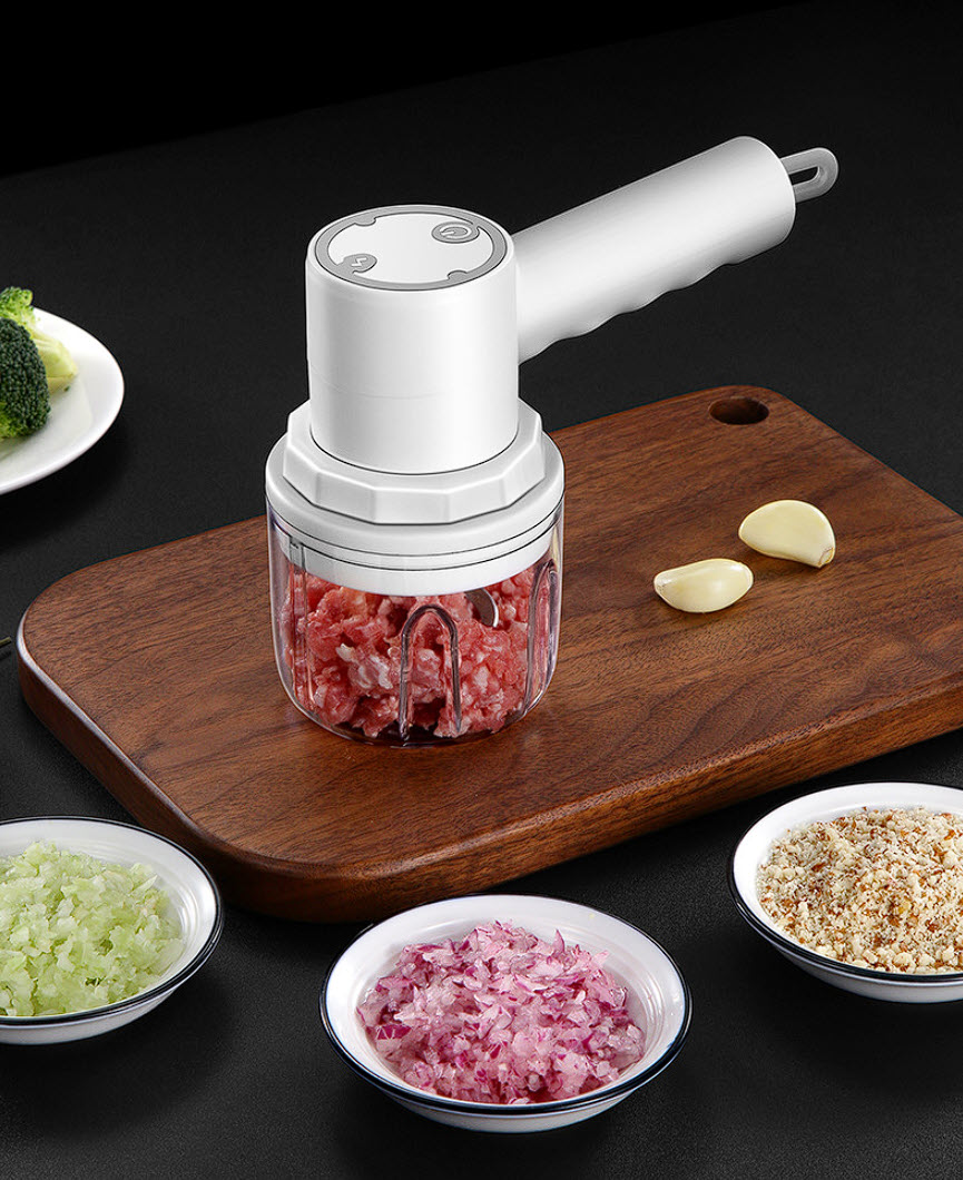 Máy xay tỏi ớt đánh trứng cầm tay mini BOM18