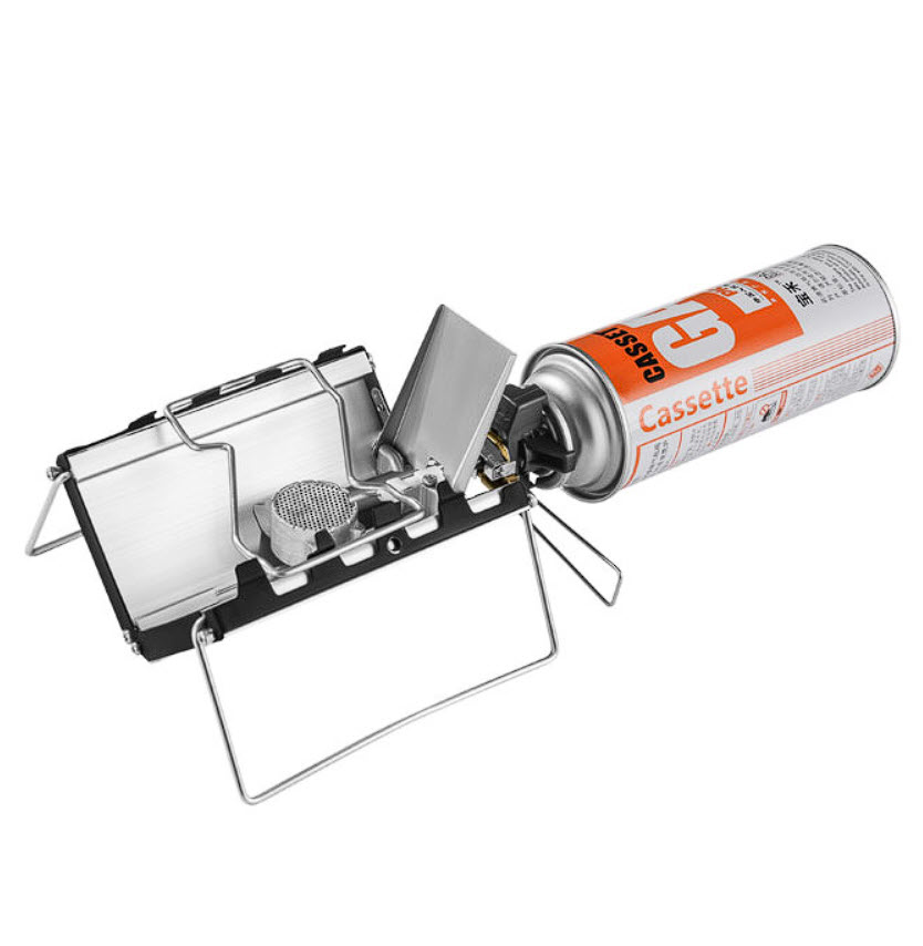 Bếp gas cắm trại gấp gọn chống gió bếp gas camping XCT09