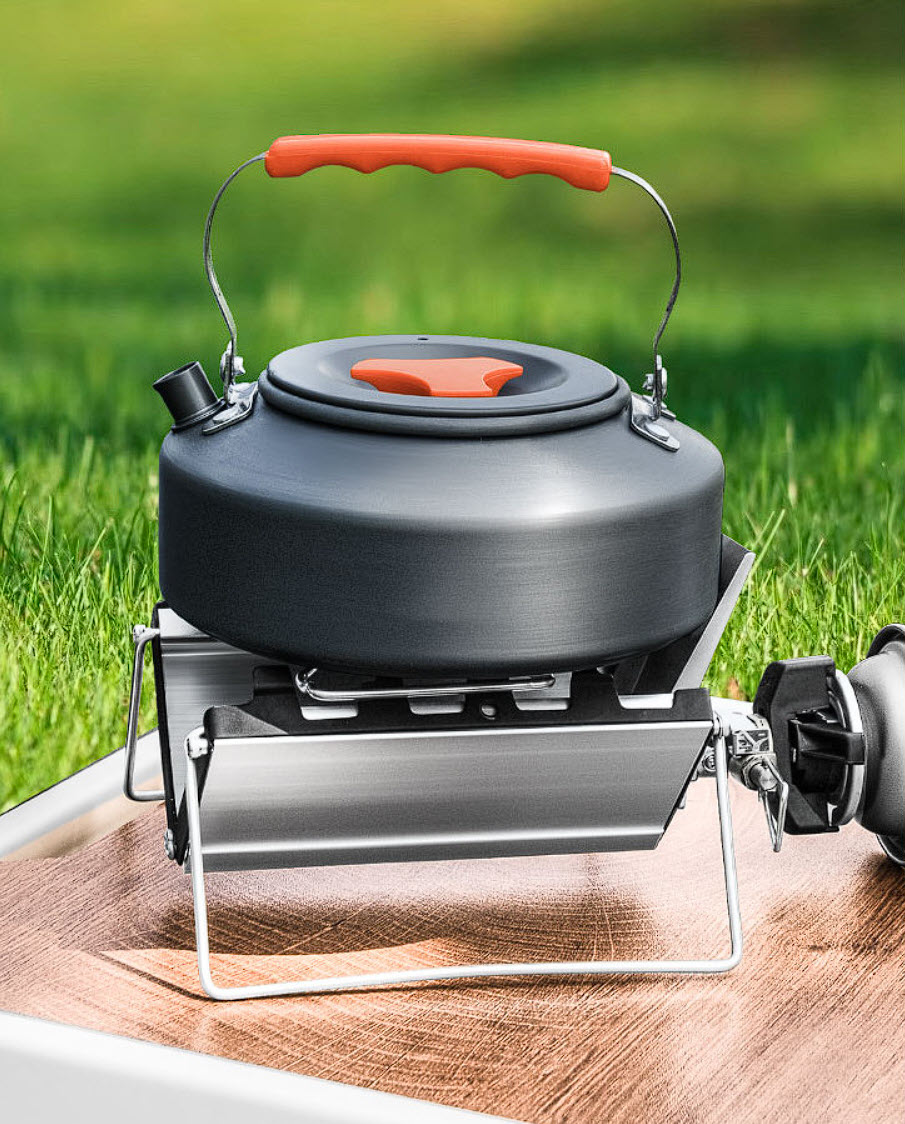 Bếp gas cắm trại gấp gọn chống gió bếp gas camping XCT09