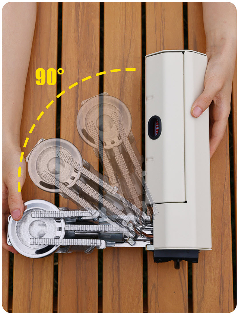 Bếp gas cắm trại gấp gọn bếp gas camping dã ngoại YD011