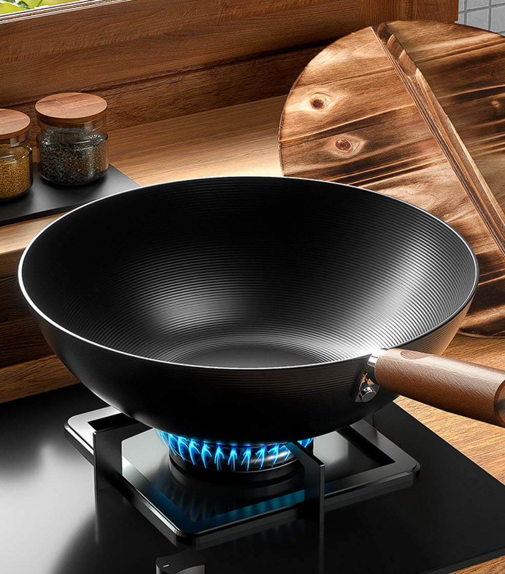 Chảo thép chống dính vật lý kiểu Nhật 24-32cm TG10
