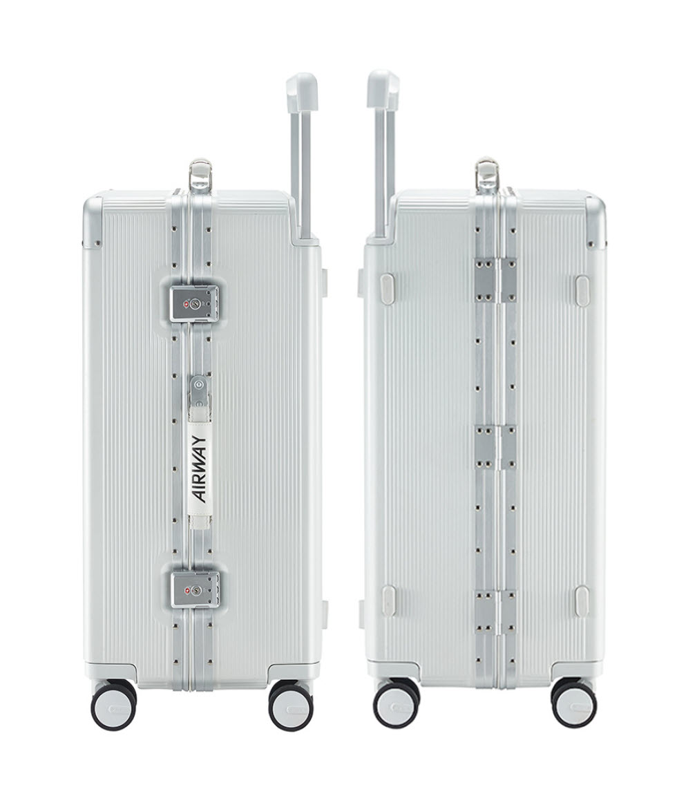 Vali kéo du lịch Airway AW007 viền frame nhôm khóa đôi TSA 26-28inch