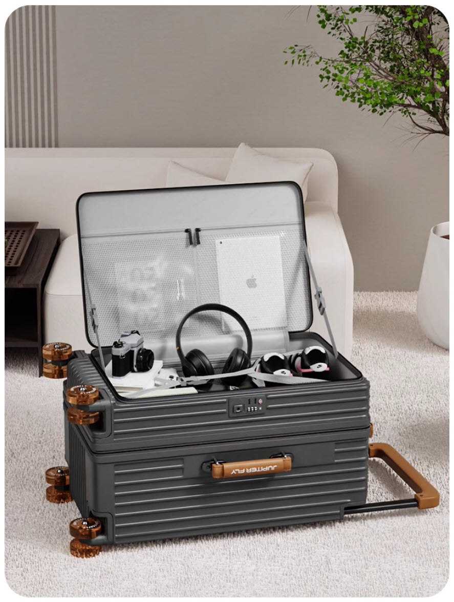 Vali kéo du lịch Jupiter JF6113K khóa TSA có thể mở rộng 4cm 20-28inch
