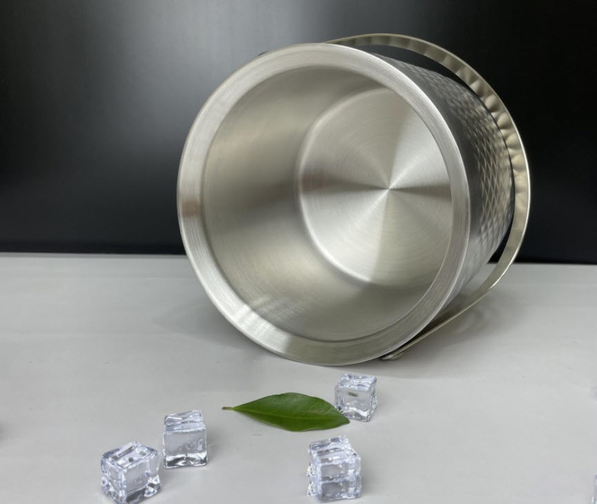 Xô đá 2 lớp cách nhiệt hoa văn diamond 1.4-3L JJD15