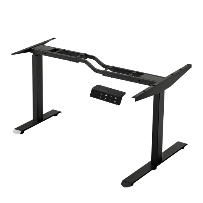 Chân bàn nâng hạ thông minh 2 động cơ cho mặt bàn chữ L chịu tải 120kg Boster B08