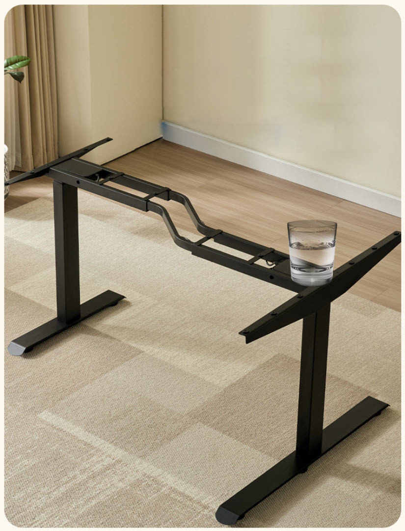 Chân bàn nâng hạ thông minh 2 động cơ cho mặt bàn chữ L chịu tải 120kg Boster B08