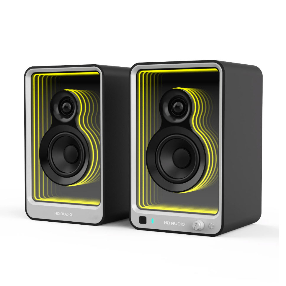 Loa kiểm âm chủ động 4inch Bestisan SR15 đèn led đổi màu 3D bluetooth 5.1