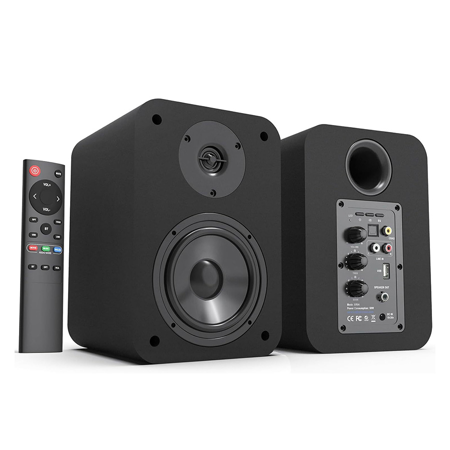 Loa booksheft chủ động 4inch 50W Bestisan SR04 bluetooth 5.0