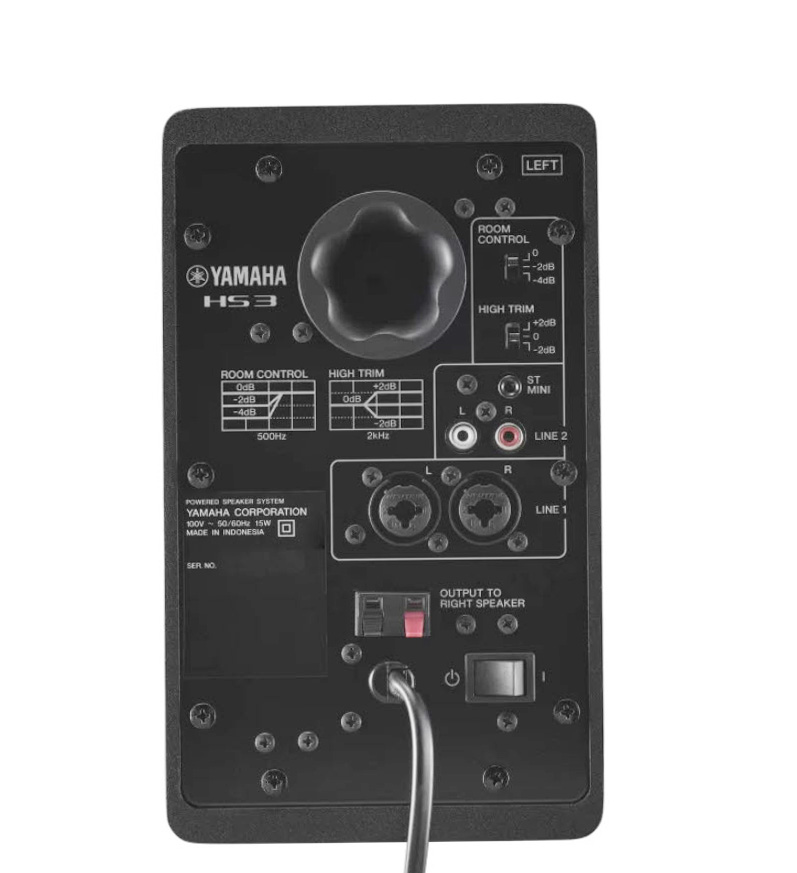 Loa kiểm âm chủ động Yamaha HS3 HS4 âm thanh trung thực, nhỏ gọn, đa kết nối