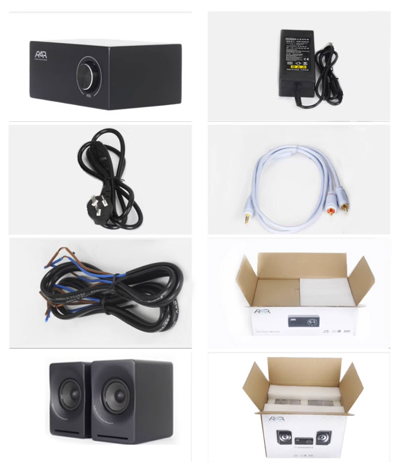 Dàn loa ampli acoustic mini 3inch để bàn ARA-T3 chuẩn DSP & aptX-CSR kết nối bluetooth.