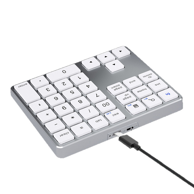 Bàn phím số không dây đa năng có bluetooth pin 300mAh BTK35.
