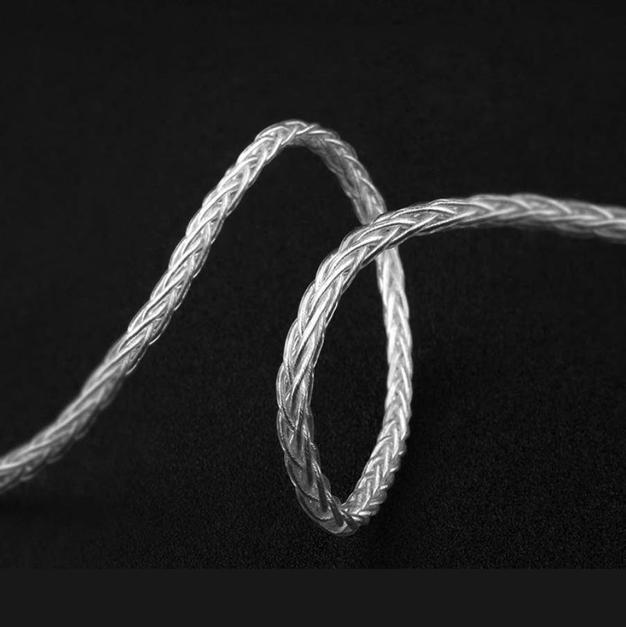 Cáp âm thanh C8 đồng đơn mạ bạc cáp OTG các chuẩn USB C-B, A-B, A-C, C-C