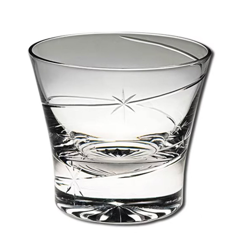 Ly whisky pha lê 260ml chế tác thủ công mẫu Star Track Vianasa VS565
