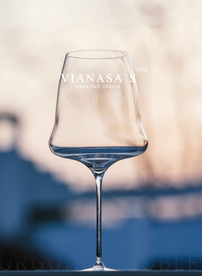 Ly vang pha lê ly champagne mẫu Josephine chế tác thủ công Vianasa VS56566