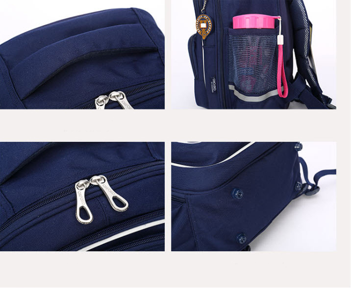 Balo cặp chống gù Oxford X873 chất liệu Polyester chống nước tốt.