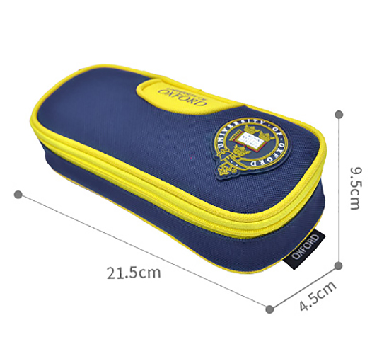 Hộp bút học sinh Oxford X5588, chất liệu Polyester, chống nước tốt.