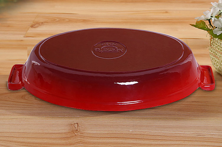 Thố gang tráng men 28cm giữ nóng cho thức ăn Tasty TAT10.