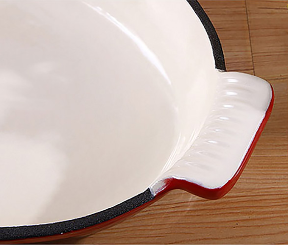 Thố gang tráng men 28cm giữ nóng cho thức ăn Tasty TAT10.