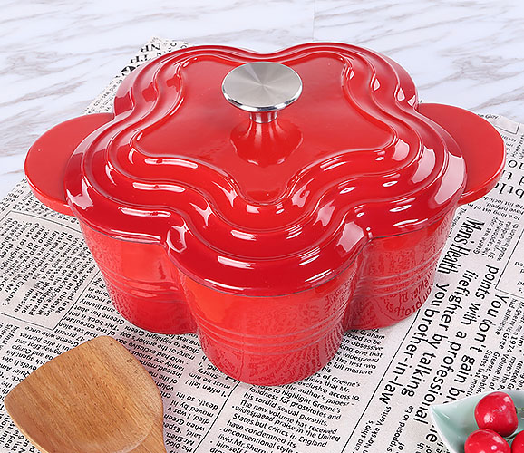 Nồi gang cao cấp giữ nóng 23cm nắp gang Tasty TAT0328.