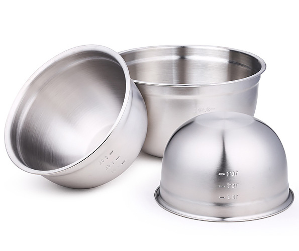 Thố đánh trứng inox 304 có vạch đo lường SSGP 0038