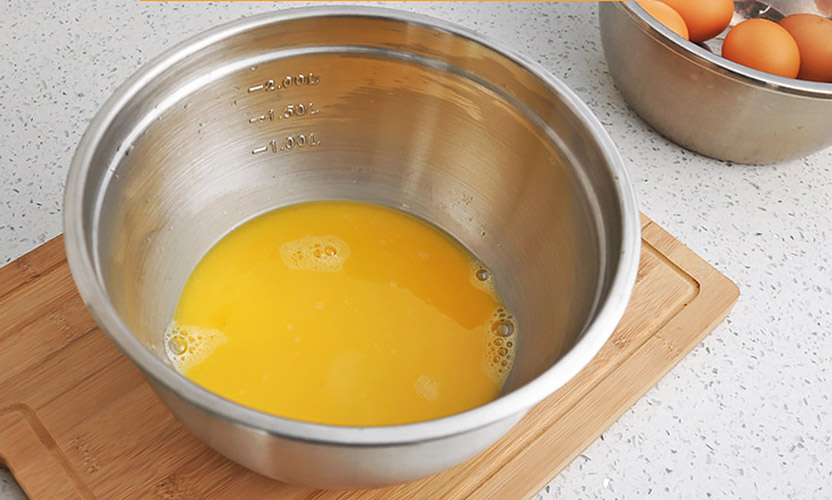 Thố đánh trứng inox 304 có vạch đo lường SSGP 0038