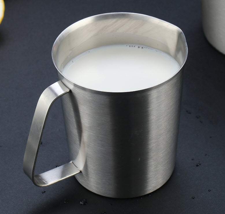 Ca inox 304 có vạch chia dung tích OEM HS502