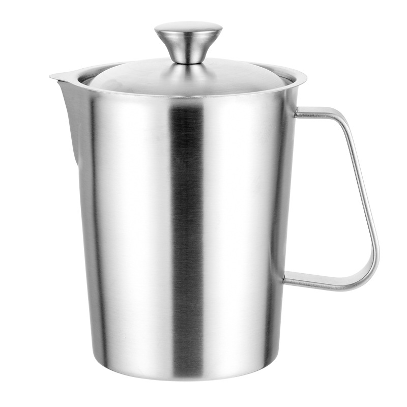 Ca inox 304 có vạch chia dung tích OEM HS502