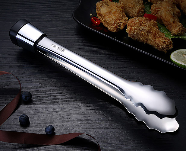 Kẹp gắp thức ăn kẹp gắp bánh inox 304 SSGP SS0176
