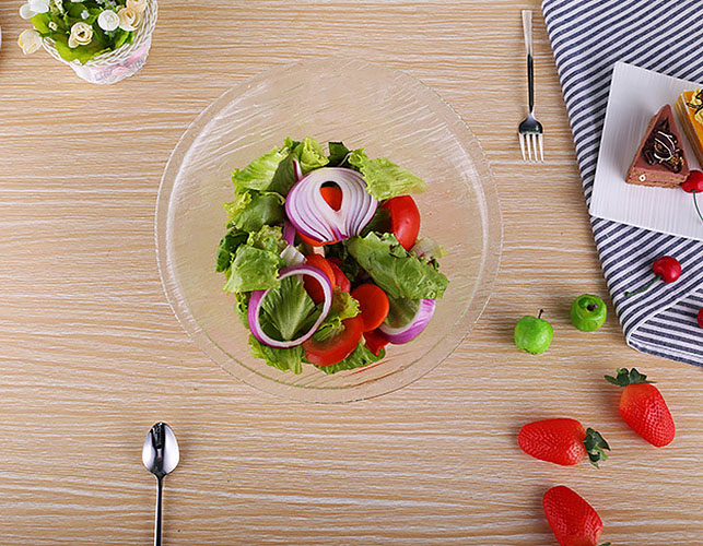 Tô thố đựng salad rau trộn Port PO106 chất liệu acrylic.