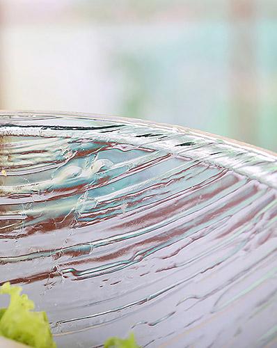 Tô thố đựng salad rau trộn Port PO106 chất liệu acrylic.