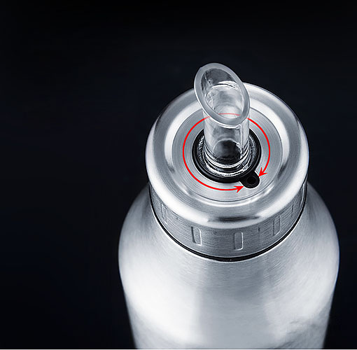 Bình đựng dầu ăn nước gia vị inox 304 JH01.